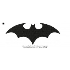 batman and Spiderman 05 Embroidery Designs
